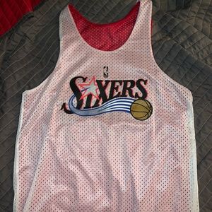 Vintage NWOT Philadelphia 76ers practice jersey
